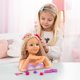 thumbnail image 5 of Cabeza de peinado para muñeca Bayer Lisa Top Model con accesorios, 5 of 6