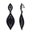 thumbnail image 2 of Largos Aretes Clip-on Para Mujer Cristal, 2 of 5