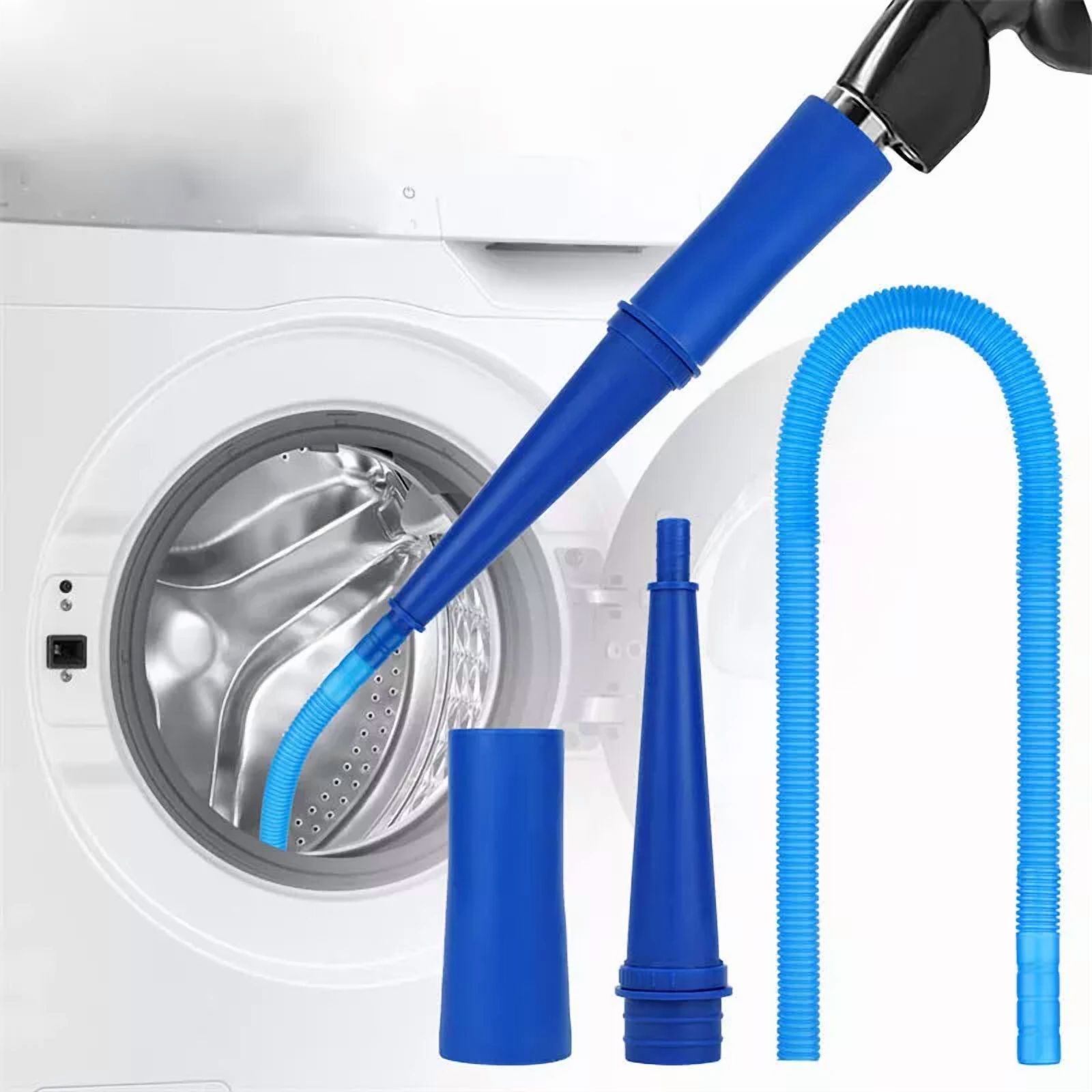 Dryer Vent Cleaner Kit Vacuum Hose Attachment Brush Lint Remover Power Washer Us