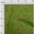 thumbnail image 1 of oneOone Cotton Cambric Green Fabric Batik Fabric For Sewing Printed Craft Fabric By The Yard 42 Inch Wide, 1 of 1