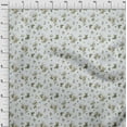 thumbnail image 4 of oneOone Cotton Poplin Off White Fabric Florals Craft Projects Decor Fabric Printed By The Yard 42 Inch Wide, 4 of 6