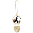 thumbnail image 1 of Lion Animal Panda Stature Car Keychain Angel Wing Pendant, 1 of 4