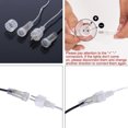 thumbnail image 4 of Gota De Lluvia Luces De Lluvia De Meteoritos Led Para Exteriores 8 Tubos 144 Leds Icicle Snow Falling Lights Para Navidad Fiesta De Halloween Vacaciones Guardurnaity HA042452-02, 4 of 6