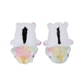 thumbnail image 2 of Unicorn Youth White Plush Slippers-Small, 2 of 6