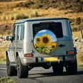 thumbnail image 5 of Gukieu Sky Golden Sunflower Field B Print Car Tire Cover, Adjustable Waterproof and Dustproof Tire Protection Cover, Suitable for SUV, Truck, Van-15 inch, 5 of 6