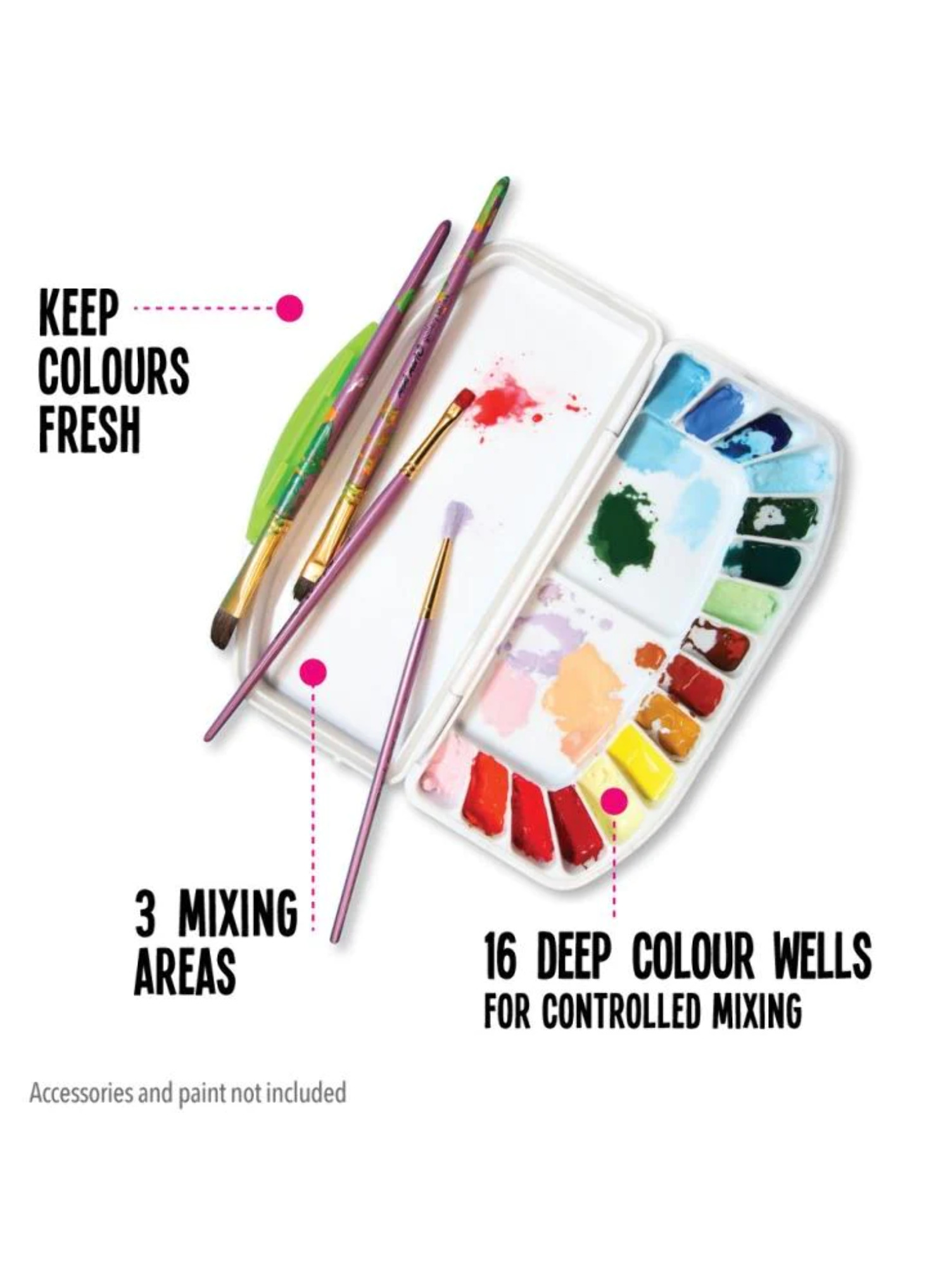 Airtight Watercolor Palette (16 slot)