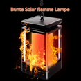 thumbnail image 4 of Araña de llama LED solar para exteriores, simulación colorida, llama parpadeante, lámpara colgante para césped y jardín, lámpara solar para exteriores, decoración para patio, césped, pasillo JFHHH pequeña, 4 of 5