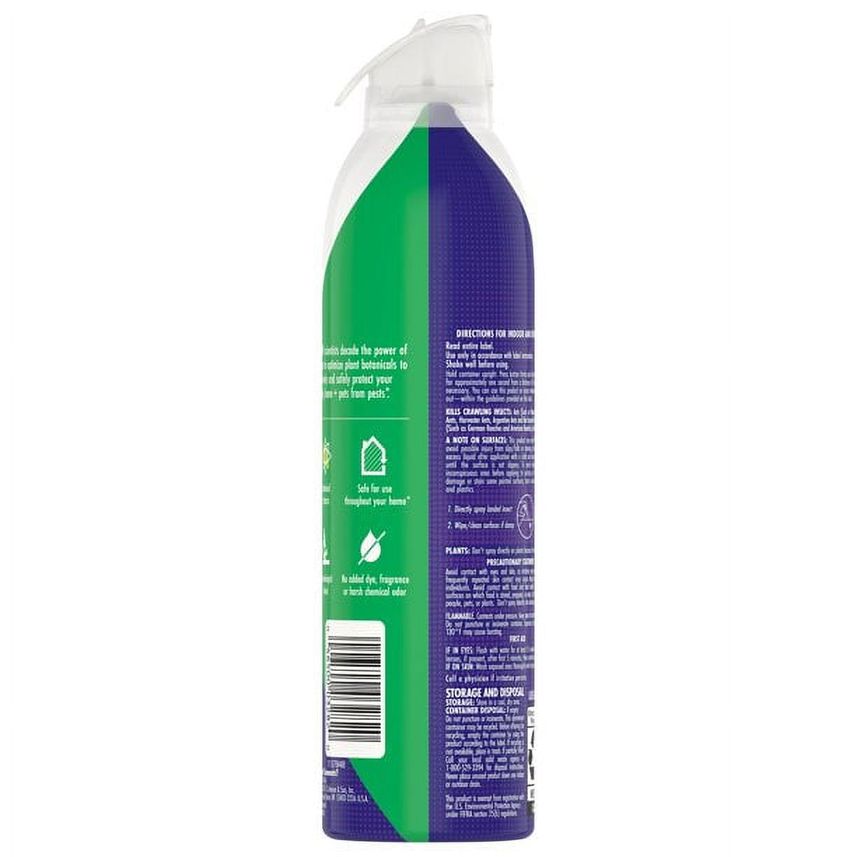 STEM Kills Ants, Roaches and Spiders ,plant-based active ingredient bug spray, botanical insecticide for indoor and outdoor use , 10 Ounce (Pack of 8)