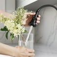 thumbnail image 7 of KRAUS Bolden 2-Function Single Handle Pull Down Kitchen Faucet in Matte Black, 7 of 7
