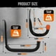 thumbnail image 3 of Garage Hooks HORUSDY, paquete de 10 ganchos utilitarios, 9 y 6 pulgadas, de alta resistencia, 3 of 9