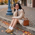 thumbnail image 6 of Cushionaire Ollie Cozy Genuine Suede Clogs for Women, Comfortable Slip-On Mule Loafers with Faux Fur Lining, Memory Foam Cushioning and Durable Rubber Sole, 6 of 28