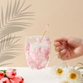 thumbnail image 4 of Gifts for Women Dried Flowers Double Wall Glass Coffee Mugs Cute Glass Tea Cups with Handles Autumn Mug Christmas Birthday Gifts for Best Friend Teacher Mum Gift New Home Gift Ideas Home Decor, 4 of 9