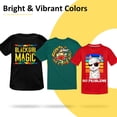 thumbnail image 3 of Papel de transferencia de calor HTVRONT para camisetas, 20 hojas A4, 3 of 8