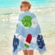 thumbnail image 4 of Fiudx Liquidación de ofertas flash Toalla de playa de microfibra, súper liviana, colorida, toalla de baño, manta de playa a prueba de arena, toalla multiusos para viajes, piscina, 30 x 60 pulgadas, 4 of 4