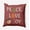 Ligonberry Punch, variant on 16" x 16" Simply Daisy Peace Love Joy Polyester Accent Pillow, Ligonberry Punch Qty 1