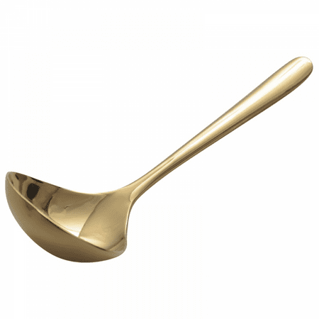 

18/8 Stainless Steel Mini Ladle Deep Soup Spoon Large Serving Spoon Ramen Spoon - 6.7inch Short Handle