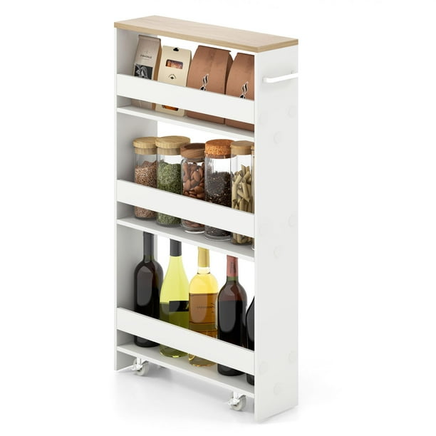 Slim storage 2024 cabinet for kitchen