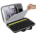 thumbnail image 2 of El estuche de viaje Hermitshell se adapta a Logitech K480 Bluetooth Multi-Device Keyboard, 2 of 2