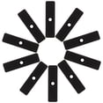 thumbnail image 1 of OULII 10pcs Anti Burglary Window Locks Black Plastic for Window Safety Use, 1 of 8