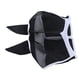 thumbnail image 5 of Máscara para moscas de caballo, transpirable, cómoda, suave, diseño de malla fina, máscara facial para caballo, suministros para caballos con orejas, color negro, 5 of 15