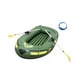 thumbnail image 4 of Bote inflable de PVC resistente con remos y balsa flotante para familias, adultos y niños. verde, 4 of 8