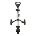 thumbnail image 2 of  Cart, Light Aluminum Frame Ergonomic Adjustable height 3 Wheeled  Bag Cart  For Practice, 2 of 8