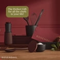 thumbnail image 7 of Rosendahl RÅ Salt Cellar with Ash Wood Lid - Black Ceramic, Rustic Stoneware with Cast Iron Look, Japandi Inspired Design, Stylish Addition to Your Table Setting, 7 of 7