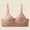 Brown, variant on OGLCCG Girls Seamless Training Bras Adjustable Straps Sports Bras Breathable Wireless Light Padded Bralette for Teens 14-18 Years