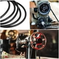 thumbnail image 5 of Uxcell 5pcs Universal Sewing Machine Motor Stretch Belt 628mm 25" Perimeter 3/16" (5mm) Belt Thick, 5 of 5