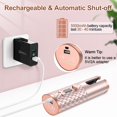 thumbnail image 4 of LNGOOR Automatic Curling Iron   Cordless Hair Curlers with Adjustable Temps & Timers  Ceramic Barrel Auto Wave Wand  Portable Rotating Curling Wand Hair Styling Tool for Travel, 4 of 14