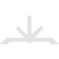 thumbnail image 4 of 96"W x 48"H x 2"D x 6"F, 12/12 Pitch, Vanguard Architectural Grade PVC Gable Bracket, 4 of 8