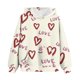 thumbnail image 4 of Sudadera con capucha para niños, camiseta de manga larga con estampado de cuello redondo para niños y niñas mayores, sudadera con capucha, top de poliéster para niña, 4 of 6