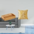 thumbnail image 2 of Cestas de almacenamiento,Cestas de almacenamiento de cocina tejidas con asas hechas a mano,Cestas de pan redondas Bandejas para servir Rectángulo,Funda de almohada,Fundas de cojín para sofá, 2 of 8