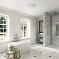 thumbnail image 6 of Hunter New Halcyon Bathroom Ventilation Exhaust Fan and Light, Chrome, 6 of 7