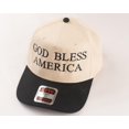 thumbnail image 3 of God Bless America Hat, Funny Slogan Patch Headwear for Confident Individuals, Casual and Trendy Adjustable Hat, Perfect Gift For Holiday, Christmas, 3 of 5