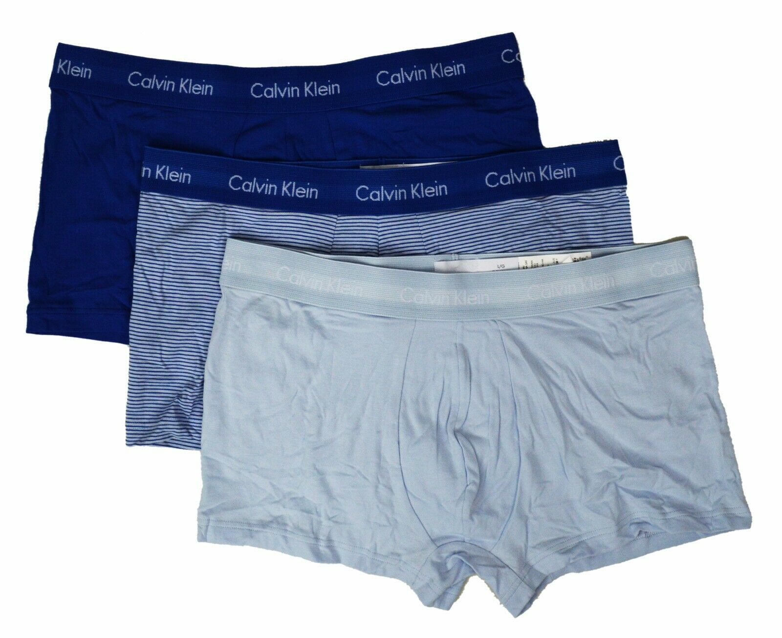 Calvin Klein New Calvin Klein Men's Cotton Stretch 3 Pack Low Rise