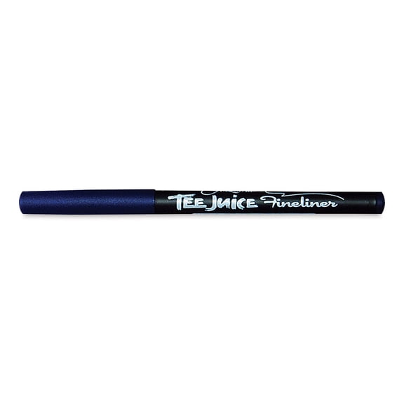 Jacquard Tee Juice Fabric Marker - Blue, Fine Point, Marker