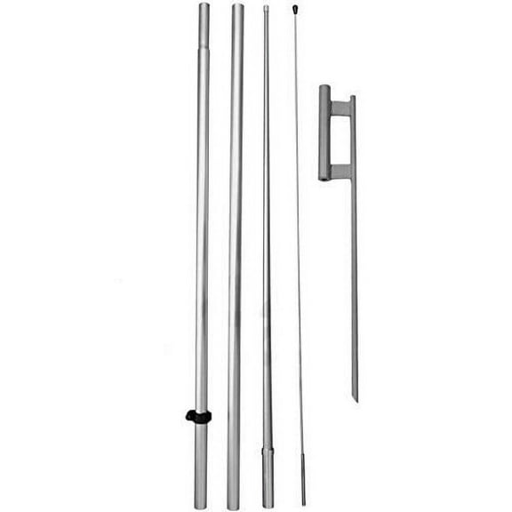 Ft Windless Swooper Flag Pole Kit (Pole Spike) Hybrid Hq15 (1) 15
