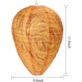 thumbnail image 4 of 1PC Waterproof Wasp Nest Decoys Hanging Hornet Deterrents Fake Cloth Wasp Nest Non-Toxic Bee Decoy Deterrent for Home and Garden Outdoors, 4 of 10