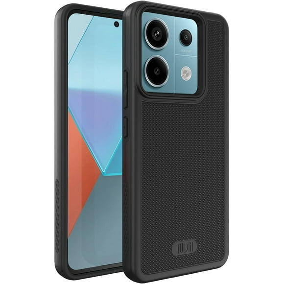 TUDIA MergeGrip Redmi Note 13 Pro 5G / Poco X6 5G Case 2024 Military Grade - Matte Black