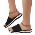 thumbnail image 3 of YOUYEDIAN Womens Orthopedic Sandals Non Slip Slip on Arch Support Summer Flat Sandals Lightweight Work Shoes 2026 New Comfort Orthopedic Shoes, 3 of 4
