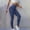 Grey, variant on EGNMCR Leggings for Women Women's Seamless High Waist Solid Color Hip Lifting Fitness Pants Women's Running Sports Tight And Quick Drying Peach Hip Yoga Pants Yoga Pants