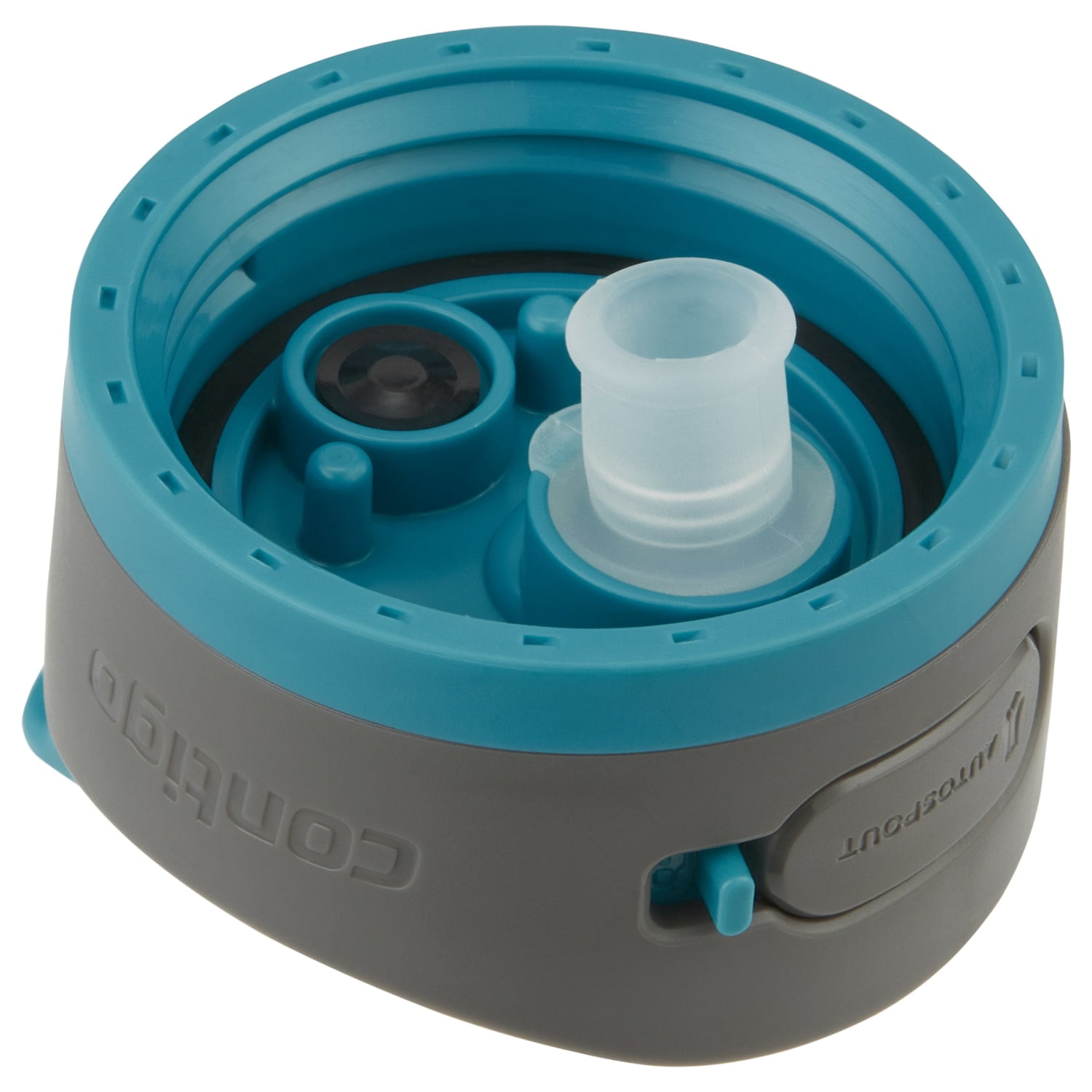 Contigo 2143068 Plastic Water Bottle, Autospout Lid, Teal, 24 oz. - Quantity 1