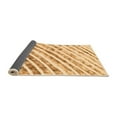 thumbnail image 2 of Ahgly Company Indoor Rectangle Abstract Orange Modern Area Rugs, 4' x 6', 2 of 4