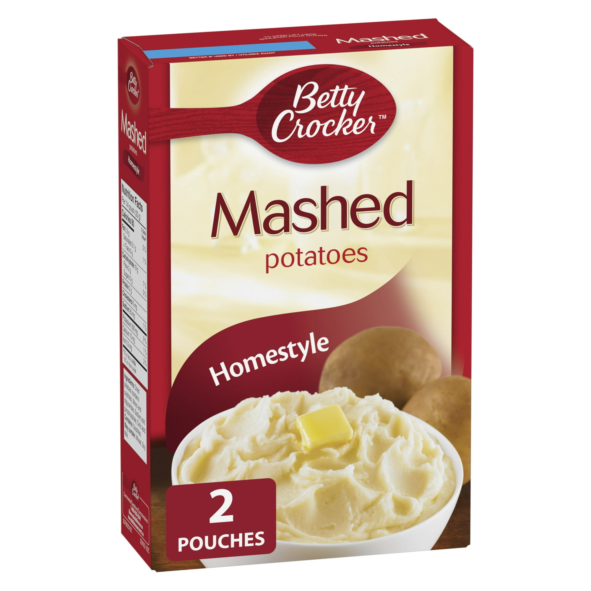 Betty Crocker Mashed Potatoes Homestyle Walmart