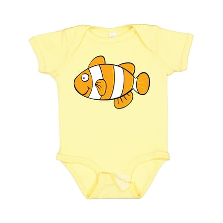 

Inktastic Clown Fish Illustration Gift Baby Boy or Baby Girl Bodysuit