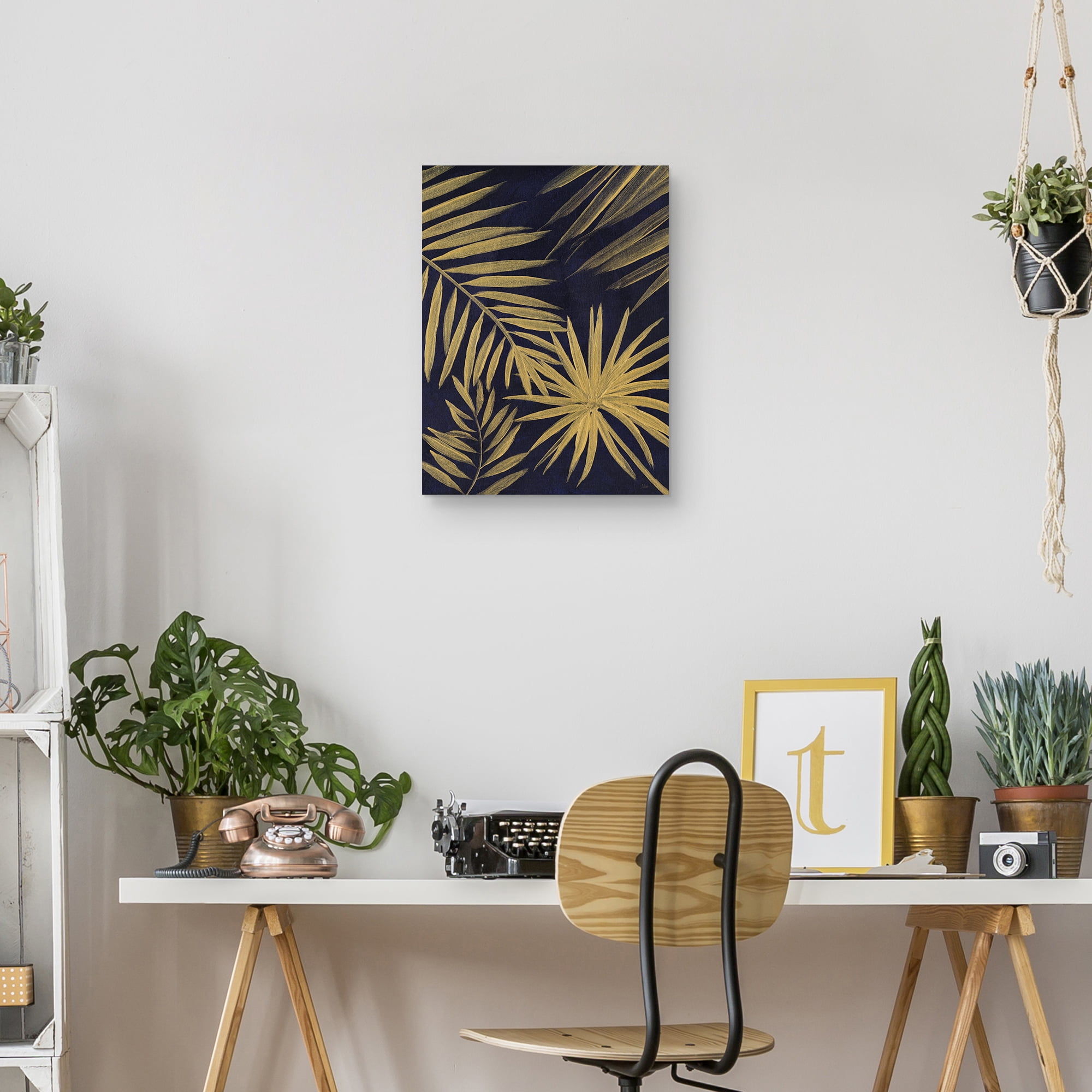Masterpiece Art Gallery Tropical Gold by Nan Canvas Art Print