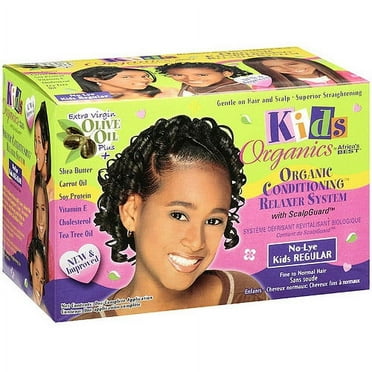Africa's Best Kids Originals Natural Conditioning™ No-Lye Relaxer System, Regular, All Hair Types