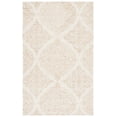 thumbnail image 2 of SAFAVIEH Abstract Rachelle Trellis Wool Area Rug, Ivory/Beige, 5' x 8', 2 of 11