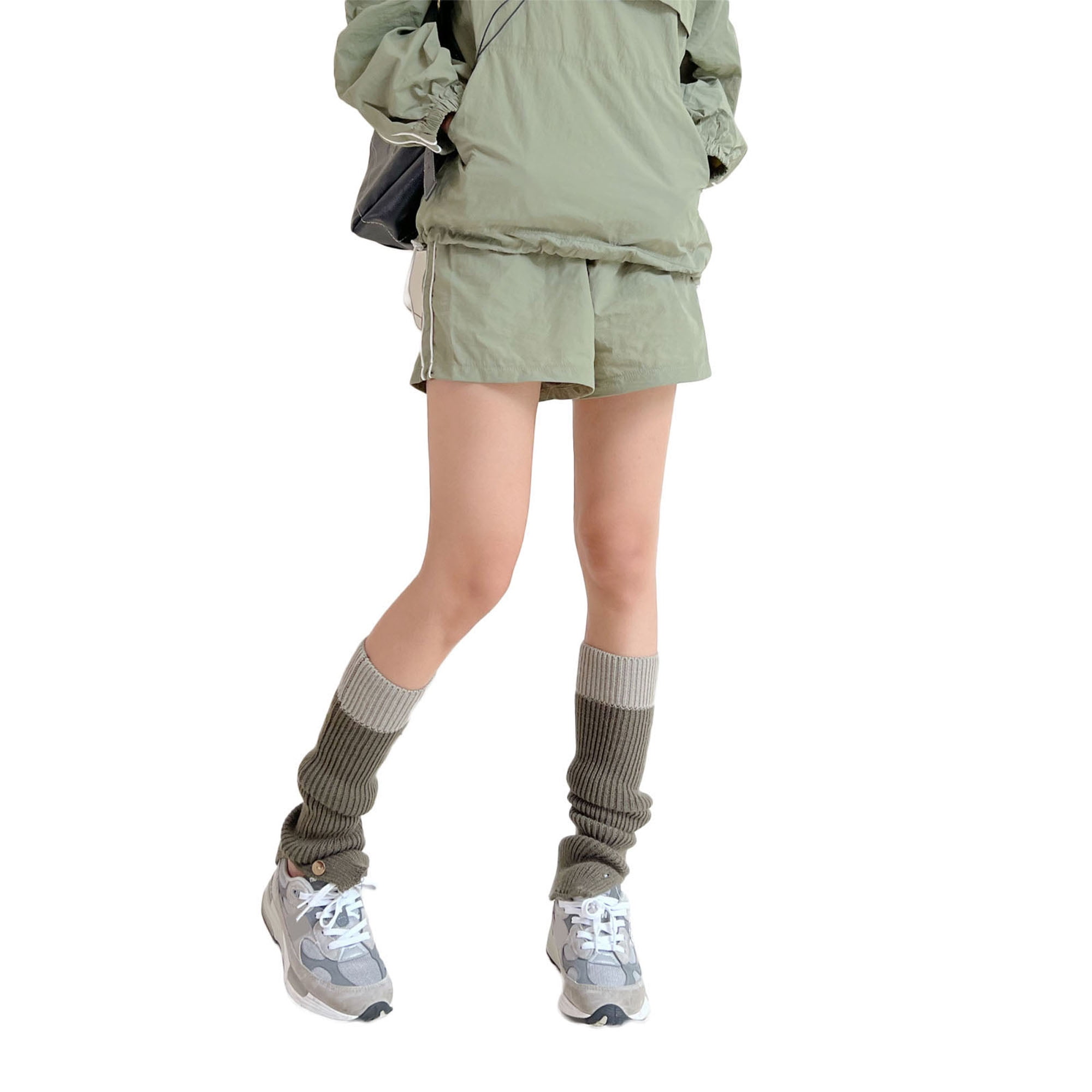 Tregren Women Girls Japanese Style Leg Warmer, Harajuku Kawaii Boot
